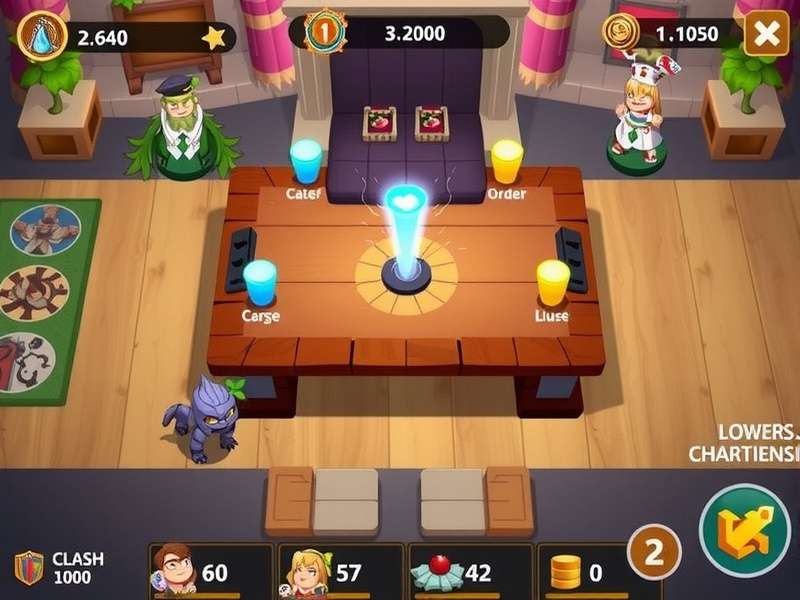 Championship Table Clash Hero Gameplay Screenshot